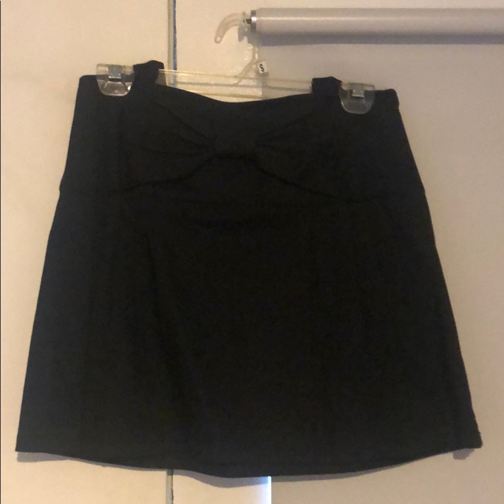 Betsey Johnson mini skirt with cloth straps